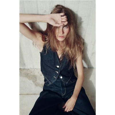 Z1975 DENIM WAISTCOAT