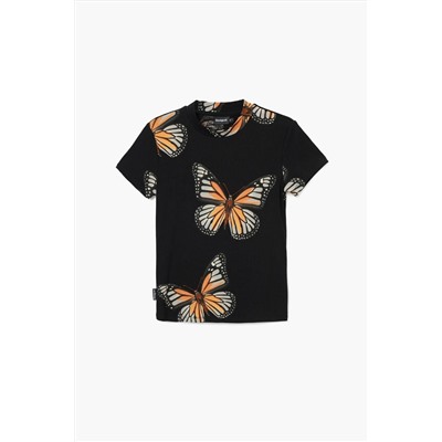 Camiseta manga corta mariposas