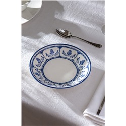 Reve Bleu Celeste Yemek Tabağı - 20 cm - Mavi/Beyaz