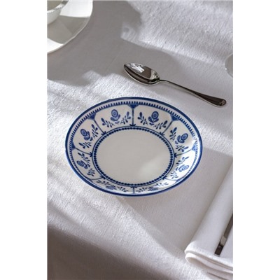 Reve Bleu Celeste Yemek Tabağı - 20 cm - Mavi/Beyaz