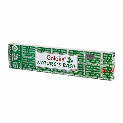 GOLOKA Natures Basil Благовония 15г
