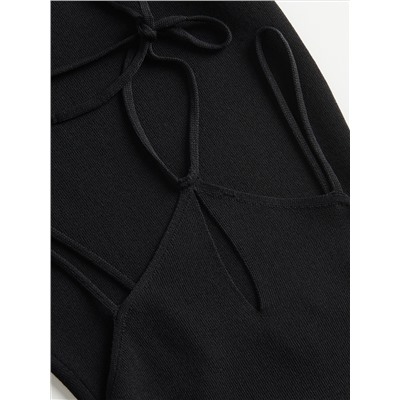 Kleid mit hohem Viskoseanteil