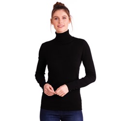 Damen Rollkragenpullover im Basic-Look