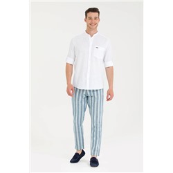 Erkek Açık Mavi Jean Pantolon