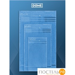 (1064) Полотенце (однотон) 30х50 см-10 шт Dome Harmonika Махра 440 г/м2 1064 Темно-Бирюзовый
