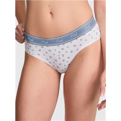 Logo Cotton Hiphugger Panty