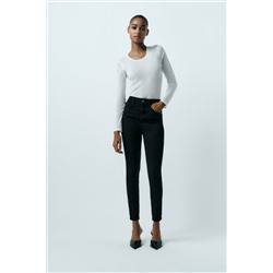 HIGH-RISE SKINNY SCULPT TRF JEANS
