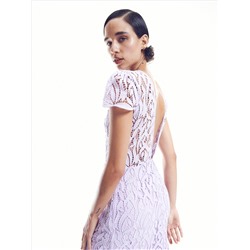 Kleid mit Lochmuster