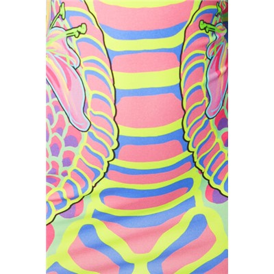 Vestido slim corto manga 3/4
