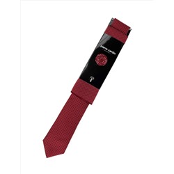 Kırmızı 3'lü Kravat Mendil Set