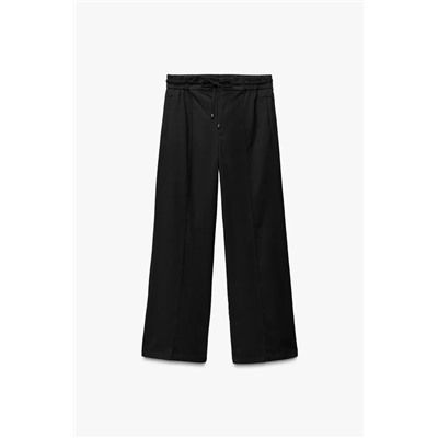 WIDE-LEG TROUSERS WITH ELASTIC WAISTBAND
