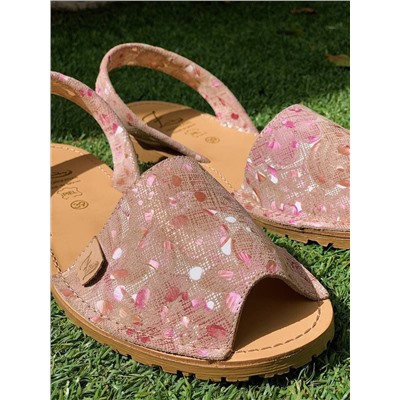 AB.Zapatos · 320-7 estampado beig PC+PELLE · LUX