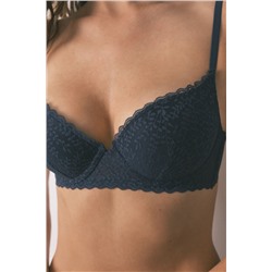 Sujetador GORGEOUS push up encaje azul