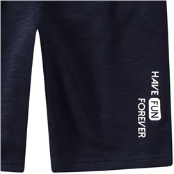 Jungen Joggingshorts mit Flammgarn