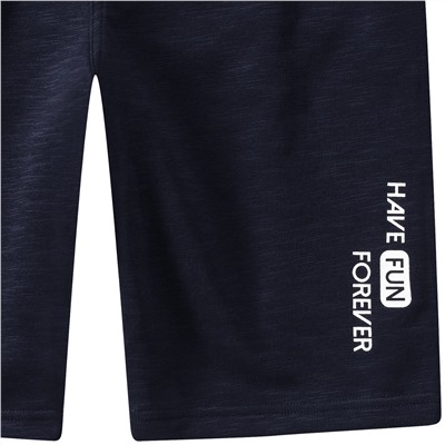 Jungen Joggingshorts mit Flammgarn