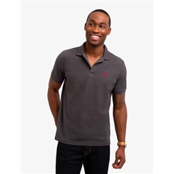 PIQUE SMALL LOGO POLO SHIRT