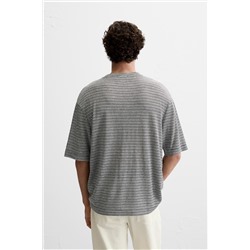 CAMISETA CÁÑAMO - VISCOSA RAYAS