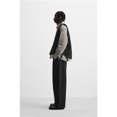 CHALECO DENIM BOLSILLOS
