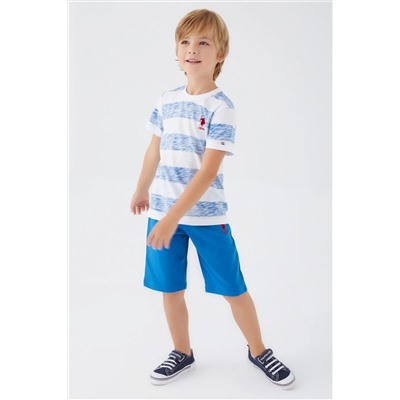 Erkek Çocuk Kobalt Mavi Pijama Takımı