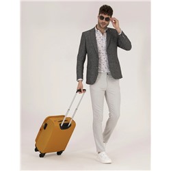 Antrasit Ekstra Slim Fit Keten Karışımlı Ceket