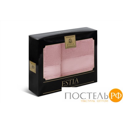 Estia МАРТОС коралл К-т Полотенец  50х80/70х130, 2 пр., 100% хлопок, 450 гр/м2