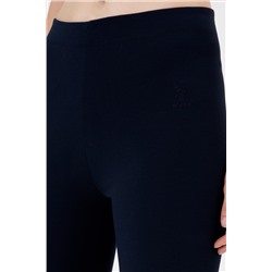 Kadın Lacivert Yüksek Bel Toparlayıcı Günlük Tayt