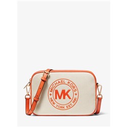 MICHAEL MICHAEL KORS Fulton Sport Large Canvas Crossbody Bag