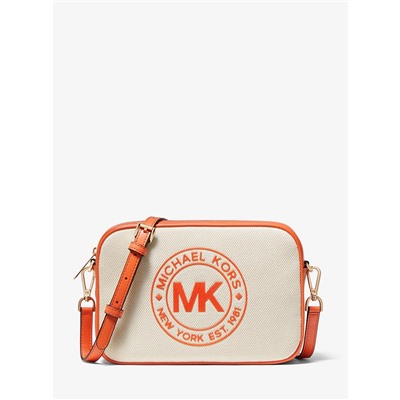 MICHAEL MICHAEL KORS Fulton Sport Large Canvas Crossbody Bag
