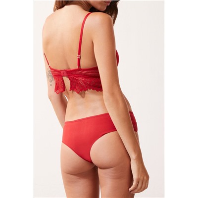 Sujetador push-up Karma Rojo