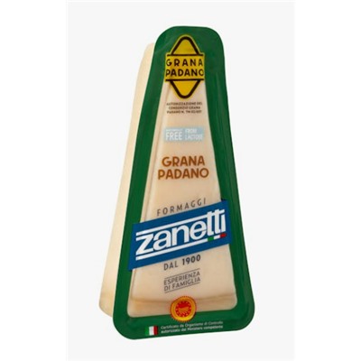 Queso grana padano Zanetti Pieza 230 g aprox. | 14,89 €/kg
