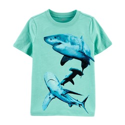 Carter's | Kid Shark Jersey Tee