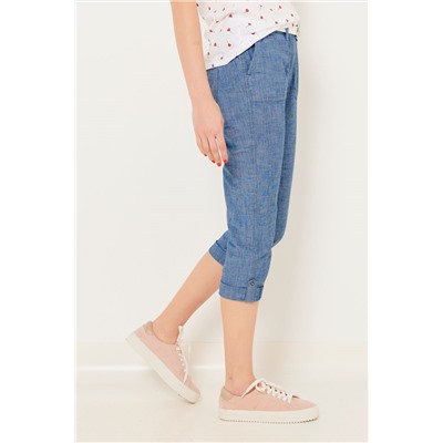 Pantalón pirata Azul