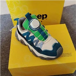 Яркие детские кожаные кроссовки  Jee*p
