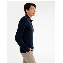 Lacivert Slim Fit Sweatshirt