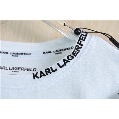 Повседневная хлопковая футболка KARL LAGERFEL*D ОРИГИНАЛ!