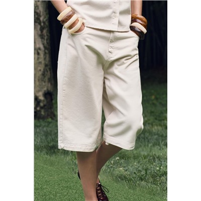 ZW COLLECTION DENIM BERMUDA SHORTS