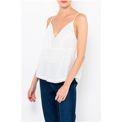 Camiseta de tirantes Blanco roto