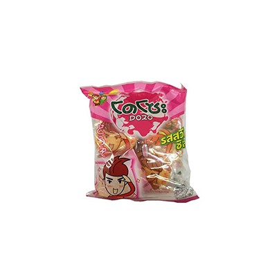 Рисовые крекеры с ярким принтом от Dozo 90 гр / Dozo Japanese Rice Cracker (with print) 90 g