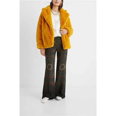 Chaqueta oversize peluche