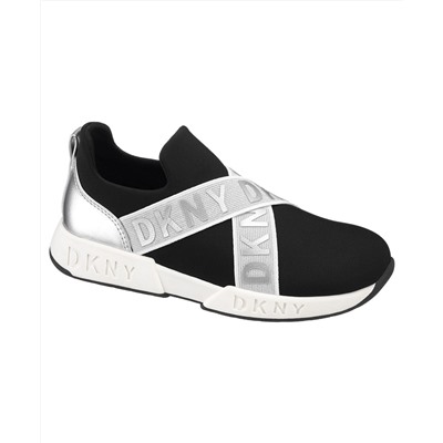 DKNY Little Girls Slip On Sneaker