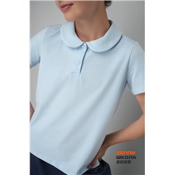 Блузка-поло с коротким рукавом для девочки Happyfox