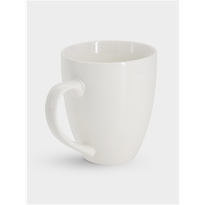 Кружка, 480 мл, фарфор P, белая, White Basics
