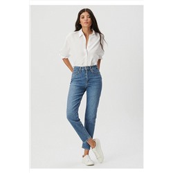 Mavi Star Zımparalı Gold Shape Jean Pantolon 101077-82194