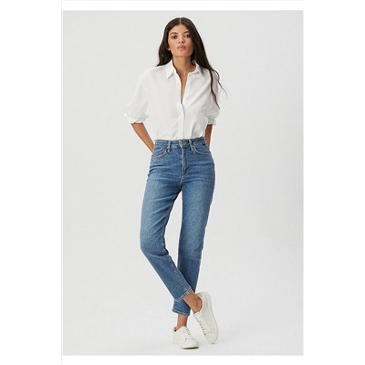 Mavi Star Zımparalı Gold Shape Jean Pantolon 101077-82194