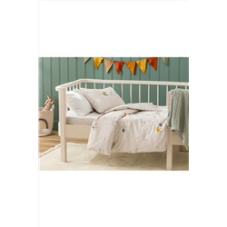 English Home Kuzu Pamuk Unisex Bebe Nevresim Takımı 100x150 Cm Bej 10038822