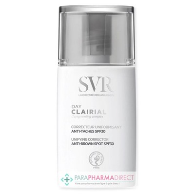 SVR CLAIRIAL DAY - Correcteur Uniformisant, Anti-Tâches SPF30 30 ml