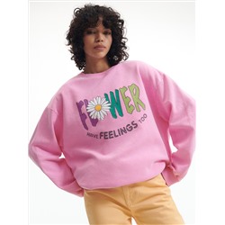 Bedrucktes Sweatshirt