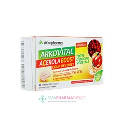 ArkoPharma ArkoVital Acerola Boost Coup de Fouet 24 comprimés
