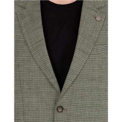 Haki Slim Fit Ceket
