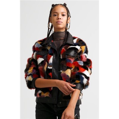Chaqueta loose pelo
